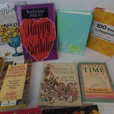 17 Books: Birthday Books, Art of Being, Finding Time, Daily Meditations