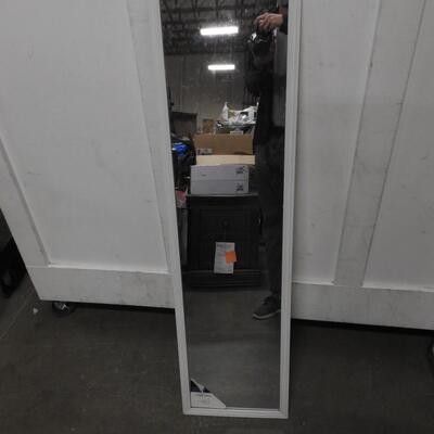 White Mainstays Door Mirror, 13