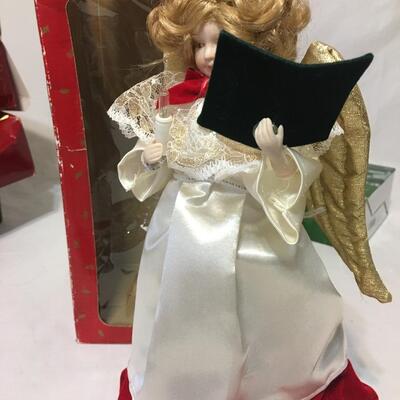 Holiday Traditions Porcelain Angel