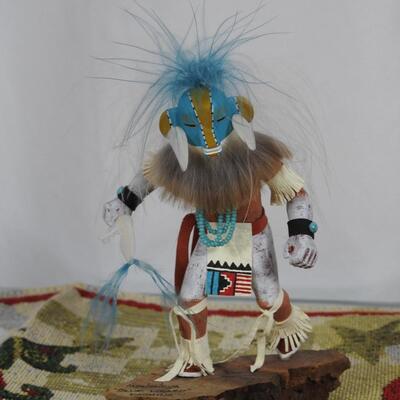 Blue Lizard Kachina Miniature