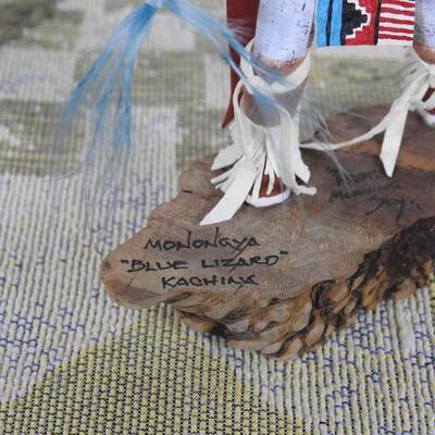 Blue Lizard Kachina Miniature