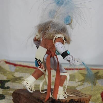 Blue Lizard Kachina Miniature