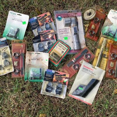 Large Lot of Mixed Fishing and Hunting Accessories