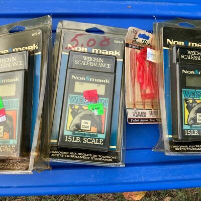 3 piece Fishing Scale lot with original packaging