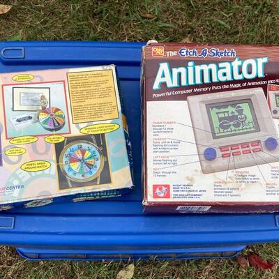 Vintage Games with ANIMATOR and WHEEL OF FORTUNE