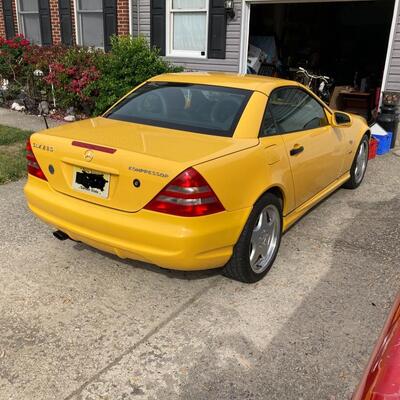 1999 Mercedes-Benz SLK 230 Kompressor Convertible