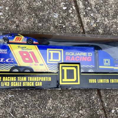 Square D Stock Car Team Transporter Limited Edition