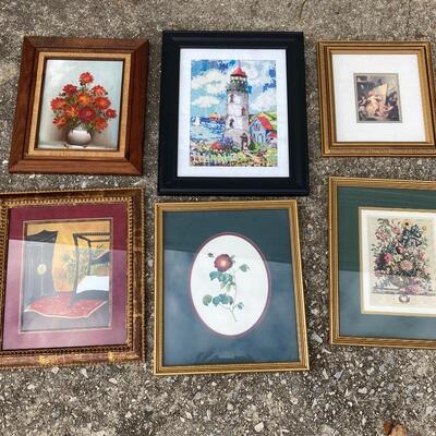 6pc Mixed Art Collection