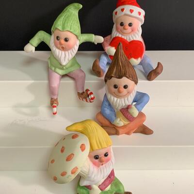 Lot 469: Vintage Mr. Mischief Gnomes Figures