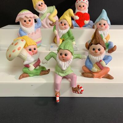 Lot 469: Vintage Mr. Mischief Gnomes Figures