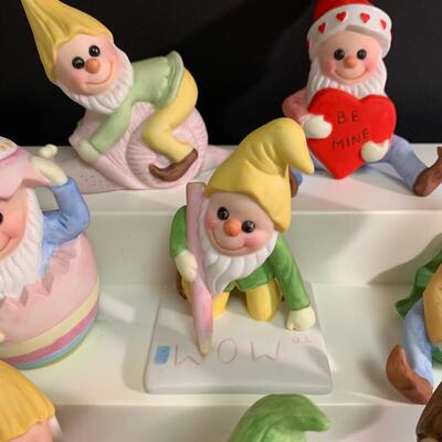 Lot 469: Vintage Mr. Mischief Gnomes Figures