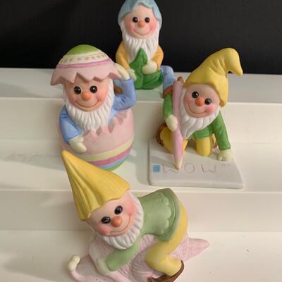 Lot 469: Vintage Mr. Mischief Gnomes Figures