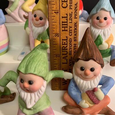 Lot 469: Vintage Mr. Mischief Gnomes Figures