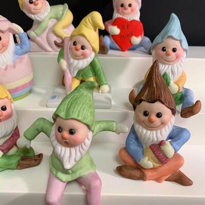 Lot 469: Vintage Mr. Mischief Gnomes Figures