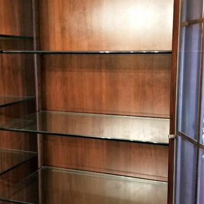 Lot #143  Thomasville Lighted China Cabinet - a beauty
