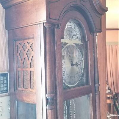 Lot #146  Ridgeway Grandfather Clock in good working condition
