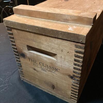 Wooden Wine Case / Toolbox / Ammo Box