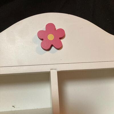 Wooden Child's Wall Shelf