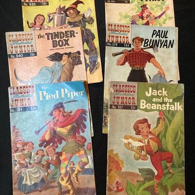 Classics Junior 6 piece Comic Lot
