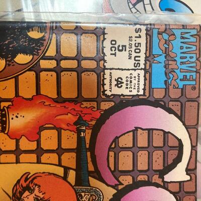 Vintage Comic Lot 3 piece with Conan and Silver Sable
