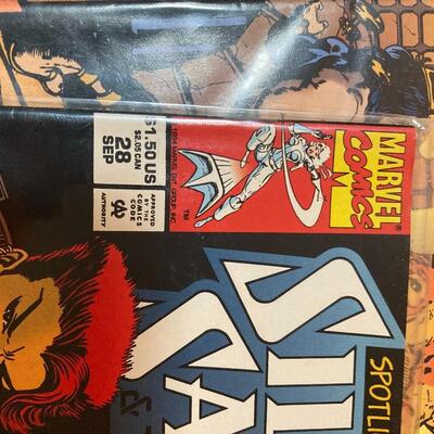Vintage Comic Lot 3 piece with Conan and Silver Sable