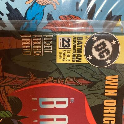 Lot of 3 Comic Books with Superman and Batman
