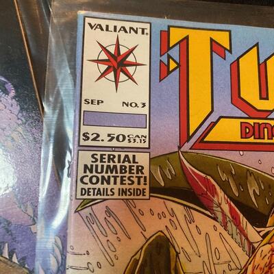 Mixed Comic Lot 3 piece with Turok and Doctor Mirage
