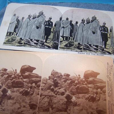 LOT 69 WWI & BEFORE STEREOSCOPE CARDS RUSSIA/GERMANY/SOUTH AFRICA+++