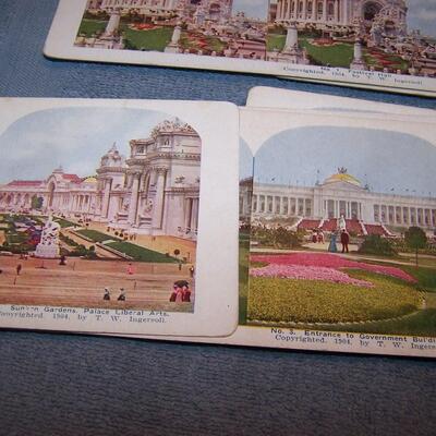 LOT 70 1904 ST LOUIS WORLD'S FAIR STEREOVIEW CARDS