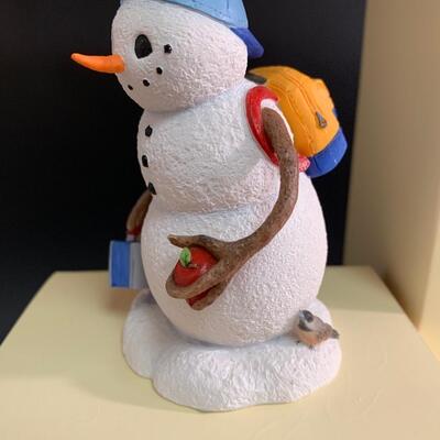 Lot 463: Lenox Snowmen Sculptures