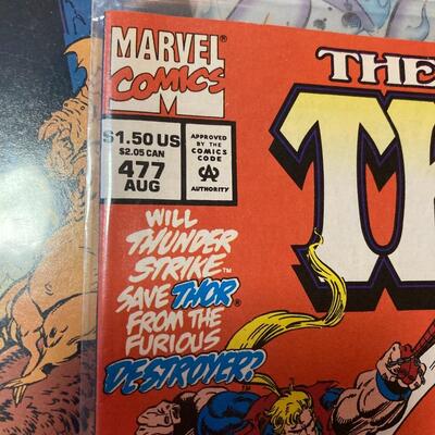 Marvel Comic Lot of 3 with Thor and Hellstorm