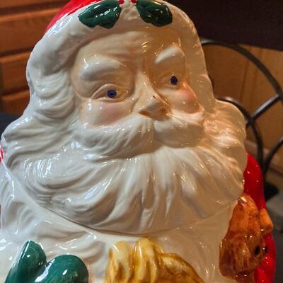 Santa Clause Cookie Jar with Box