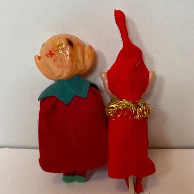 Lot 338: Vintage Knee Huggers/ Holiday Pixie Elves