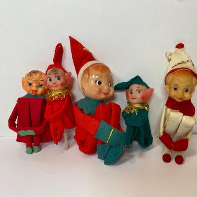 Lot 338: Vintage Knee Huggers/ Holiday Pixie Elves