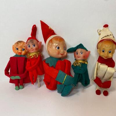 Lot 338: Vintage Knee Huggers/ Holiday Pixie Elves