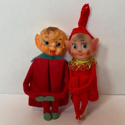 Lot 338: Vintage Knee Huggers/ Holiday Pixie Elves