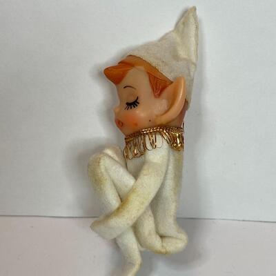 Lot 339: Three Vintage Christmas Elves/Knee Huggers