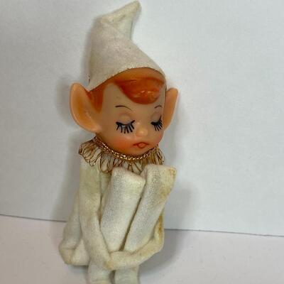 Lot 339: Three Vintage Christmas Elves/Knee Huggers