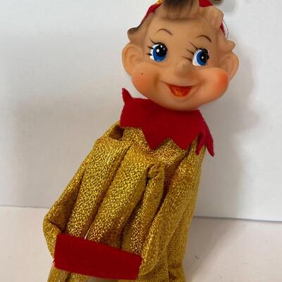 Lot 339: Three Vintage Christmas Elves/Knee Huggers
