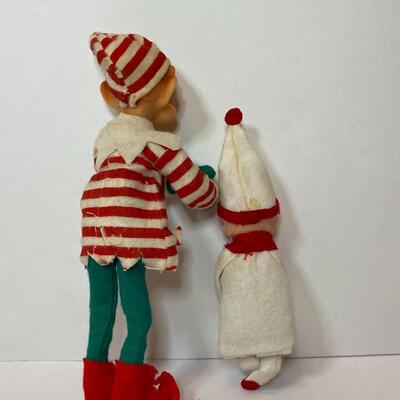 Lot 340: Vintage Christmas Elves/ Knee Huggers