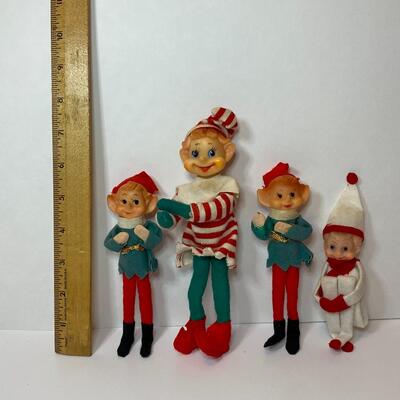 Lot 340: Vintage Christmas Elves/ Knee Huggers