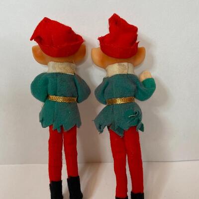Lot 340: Vintage Christmas Elves/ Knee Huggers