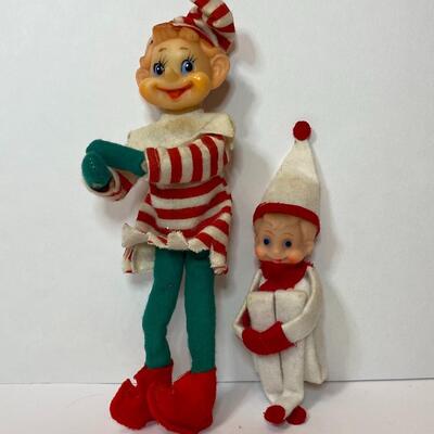 Lot 340: Vintage Christmas Elves/ Knee Huggers