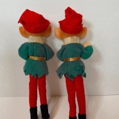 Lot 340: Vintage Christmas Elves/ Knee Huggers