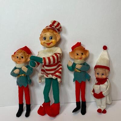 Lot 340: Vintage Christmas Elves/ Knee Huggers