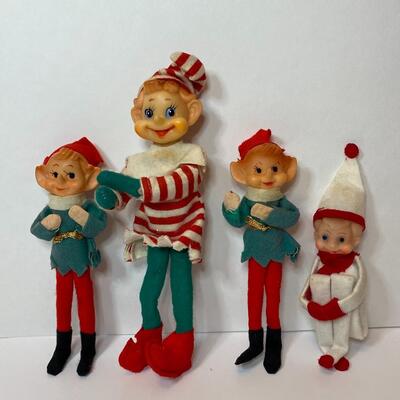 Lot 340: Vintage Christmas Elves/ Knee Huggers