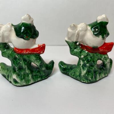 Lot 342: RARE Commodore Japan Vintage Christmas Elves
