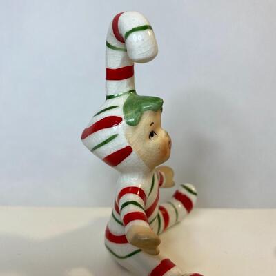 Lot 344: Vintage Christmas Lefton Elf and more