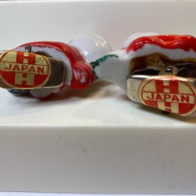 Lot 346: Howard Holt Vintage Santa Claus Tree Clips