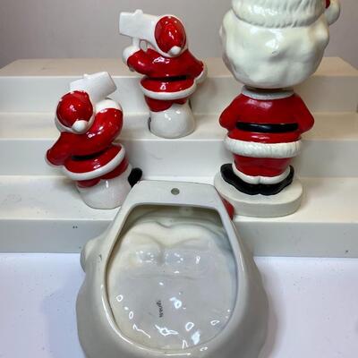 Lot 347: Vintage Christmas: Japan Salt & Pepper (Happy New Year, Merry Christmas & More)